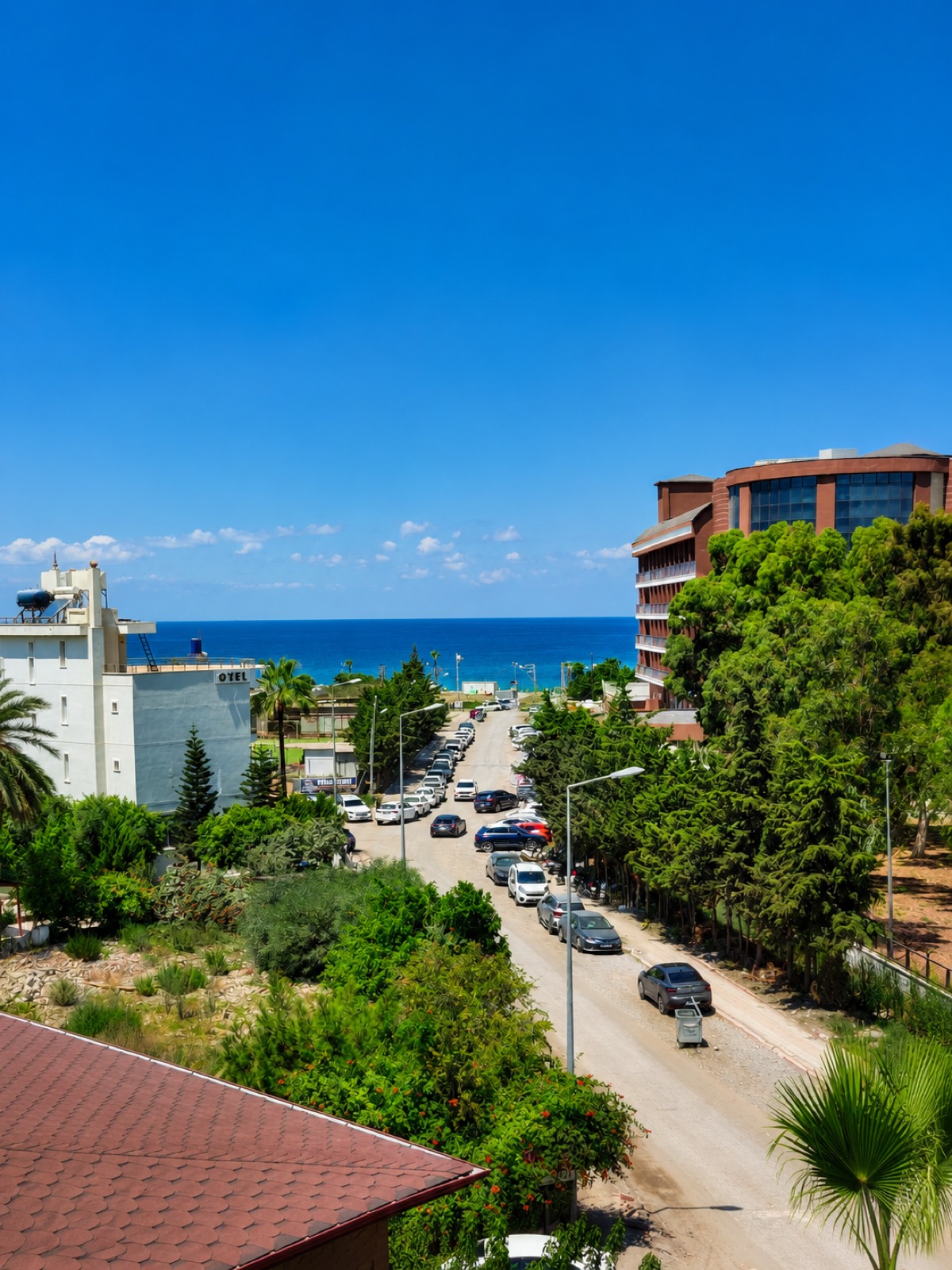 Oktay Apart Otel'den denize inen yol — yürüyerek 3 dakika
